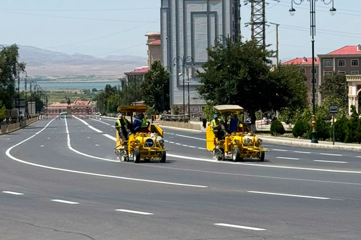 Improvements to road infrastructure in Nakhchivan
